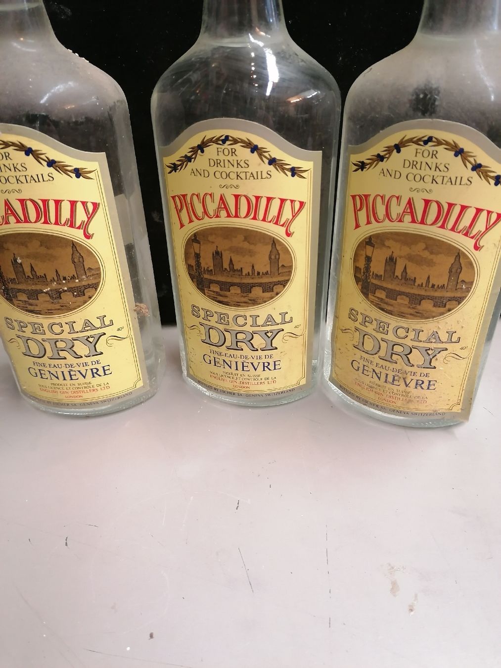 Bevande alcoliche: 3 BOUTEILLES PICCADILLY Eau-De-Vie de Genièvre – Nuovo (secondo la descrizione) da Genève venduto da Leboucheoreilles 5