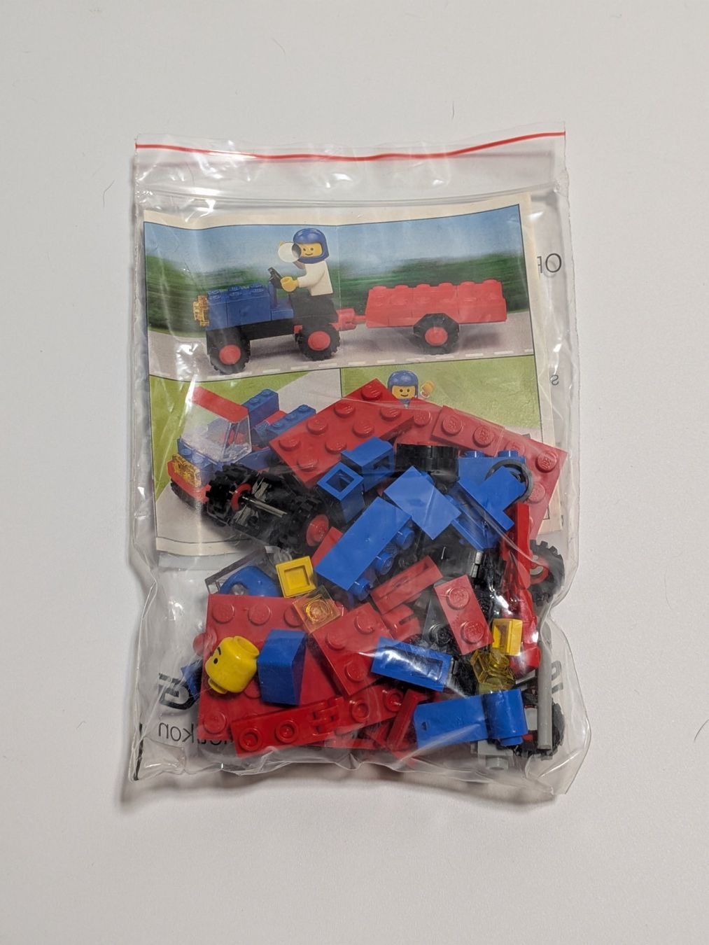 Lego Giocattoli: Lego 6654 Motorcycle Transport – Usato da Künten venduto da Dfog 1