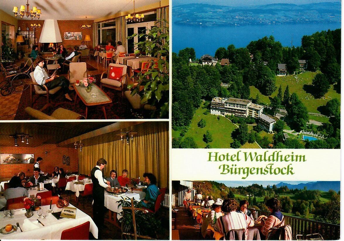 Cartoline postali: Hotel Waldheim Bürgenstock – Usato da Hochdorf venduto da Ziegel-16