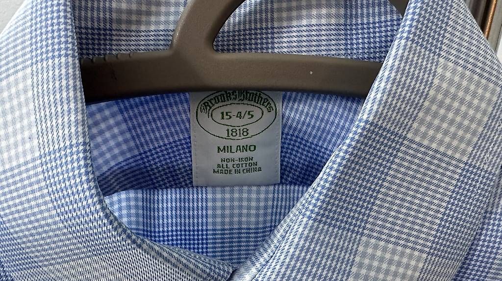 Camicie: Brooks Brothers Gr. 15 4/5 Hemd Non Iron – Usato da Oberrüti venduto da draca1 3