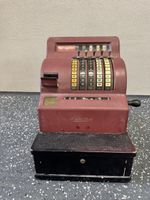 National Registrierkasse – Vintage Ladenkasse mit Kurbel & S