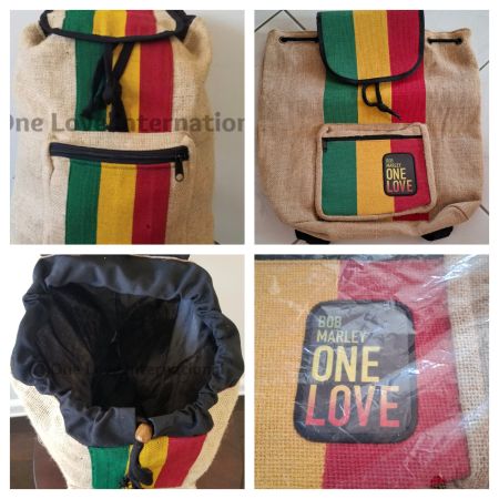 Neu!!! BOB MARLEY ONE LOVE Rucksack Gr. 45 x 40cm