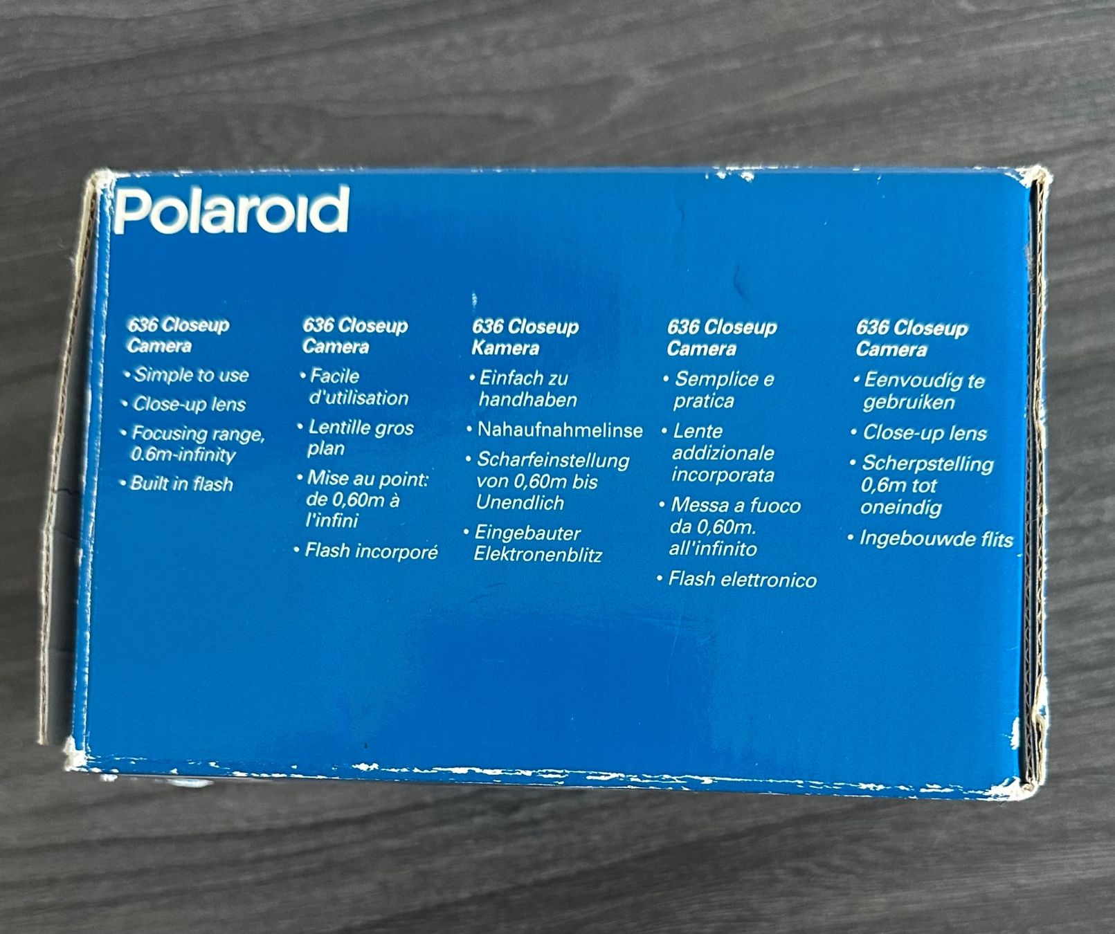 Polaroid Fotocamera: Polaroid closeup Kamera instant camera 636,  OVP – Usato da Zürich venduto da brazerola 8