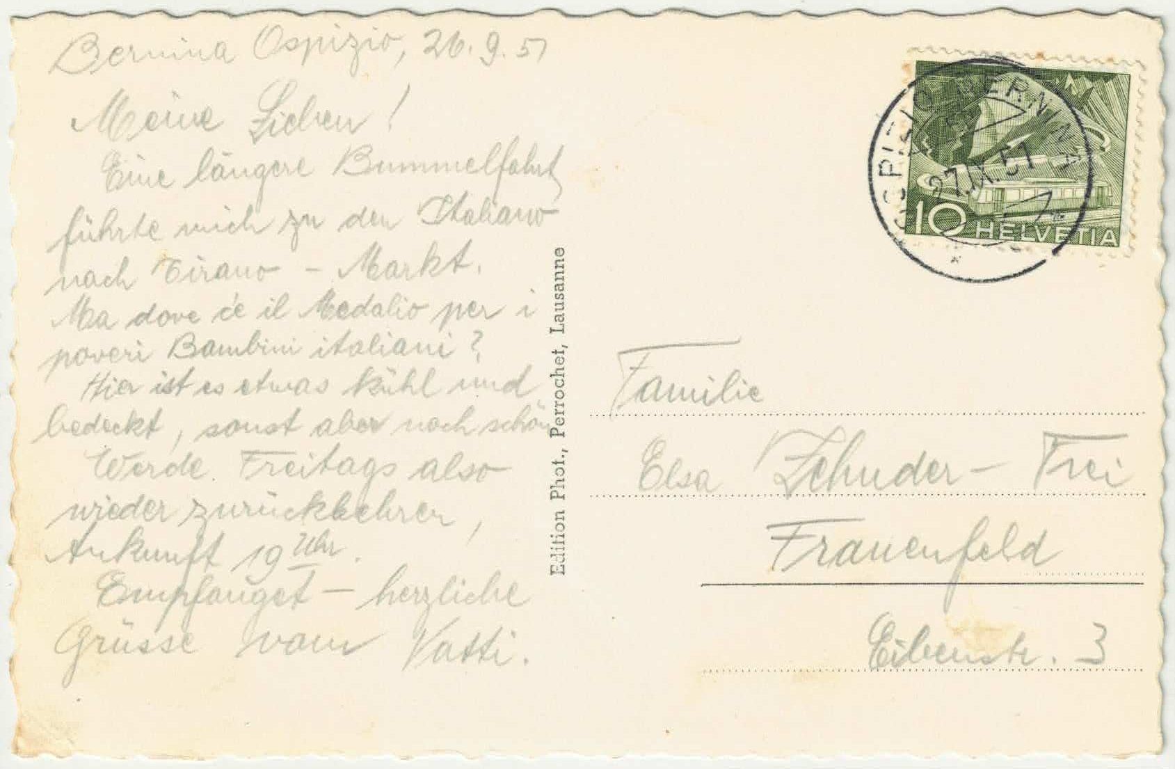 Cartoline postali: Saint-Luc - Val d'Anniviers – Usato da Ettingen venduto da Kartenplanet 1