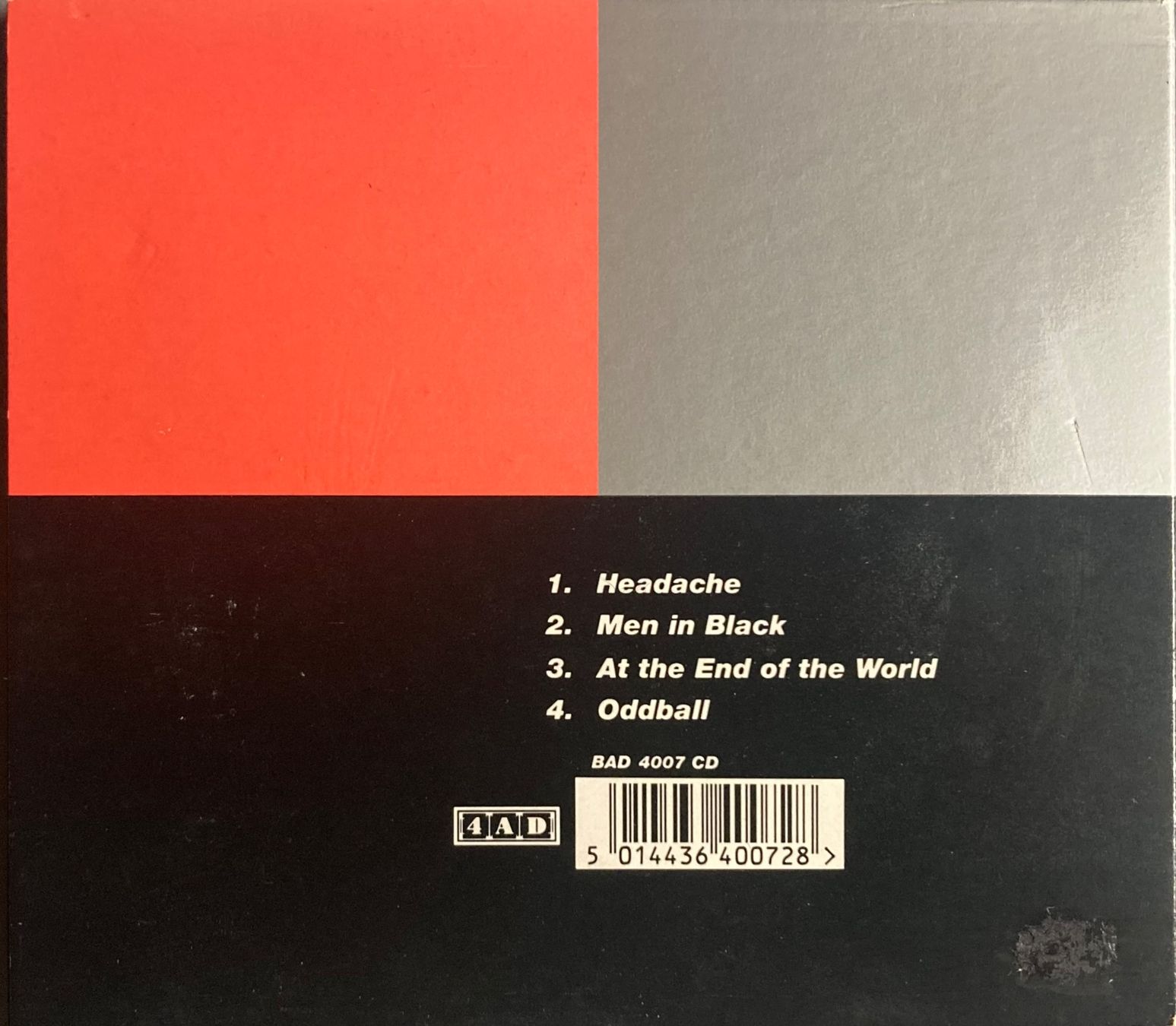 CD: FRANK BLACK - HEADACHE – Usato da Poliez-Pittet venduto da Newtown-Records 1