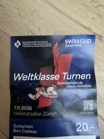 Swiss Cup Zürich 2026 – Gutschein CHF 20.-