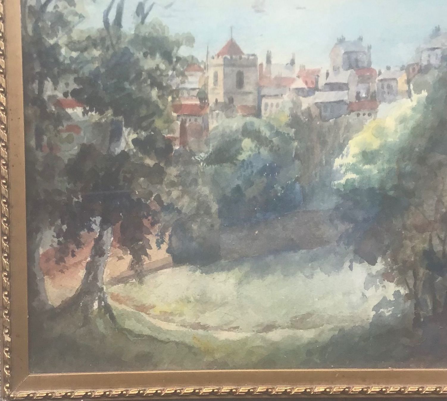 Gemälde: AQUARELL MIT RAHMEN GRÖSSE 36X26CM – Gebraucht aus Gersau von grafik-kunst 3