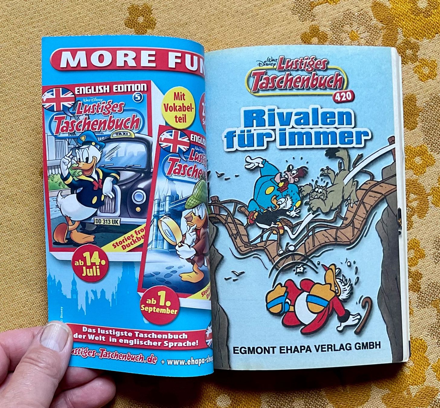 BD: Lustiges Taschenbuch Nr 420 von 2011 – D'occasion à Endingen par nathan05 2