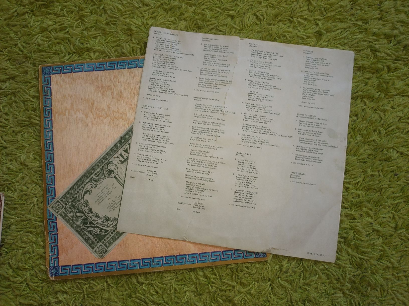 Schallplatten: Vinyle Nazareth Rampant 1974 with Bill – Gebraucht aus Farvagny-le-Grand von LaCaverne 2
