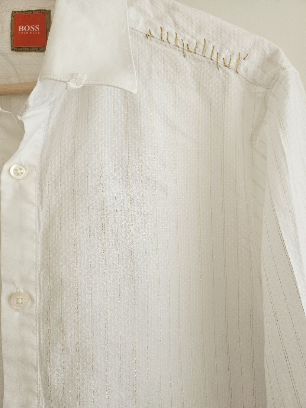 Hugo Boss Camicette: BOSS Blouse in size M, Light Cotton – Nuovo (secondo la descrizione) da Kilchberg ZH venduto da Thrift_Shop 1