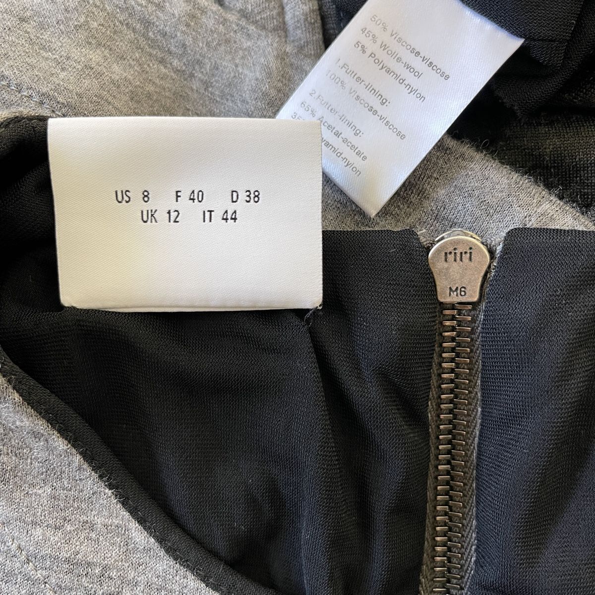 Akris Vestiti: AKRIS Gray Wool/Viscose Dress – Nuovo (secondo la descrizione) da Emmen venduto da Avviivva_Com2023 6