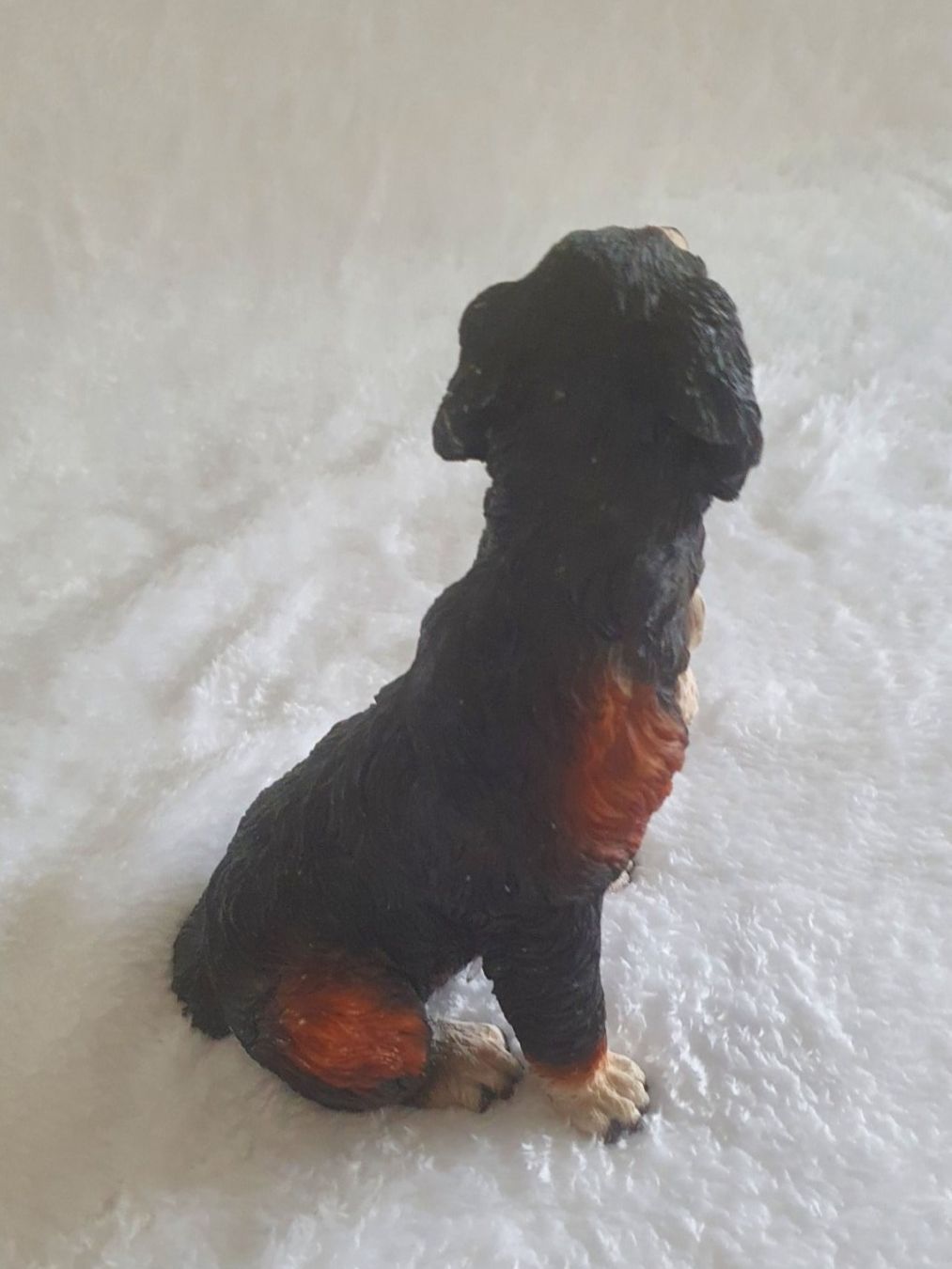 Statuette: Berner Sennenhund-Figur, sitzend – Usato da Abtwil AG venduto da MaVo.0710 3