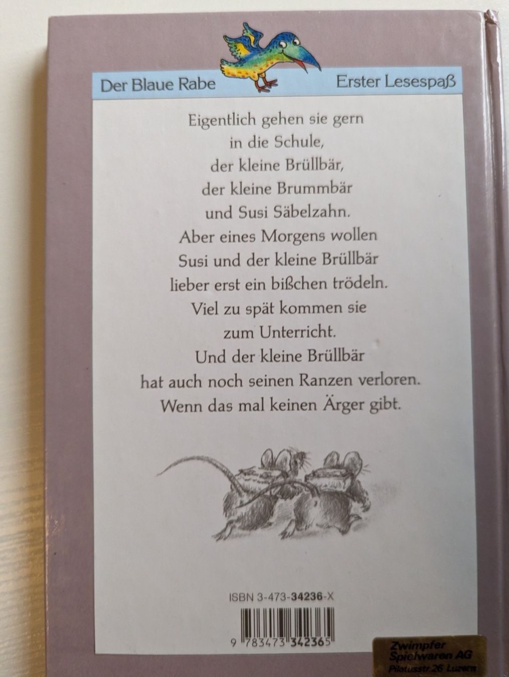 Bücher: Der kleine Brüllbär geht zur Schule – Gebraucht aus Dierikon von Jolie 1