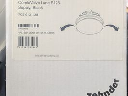 Zehnder ComfoValve Luna S125 schwarz