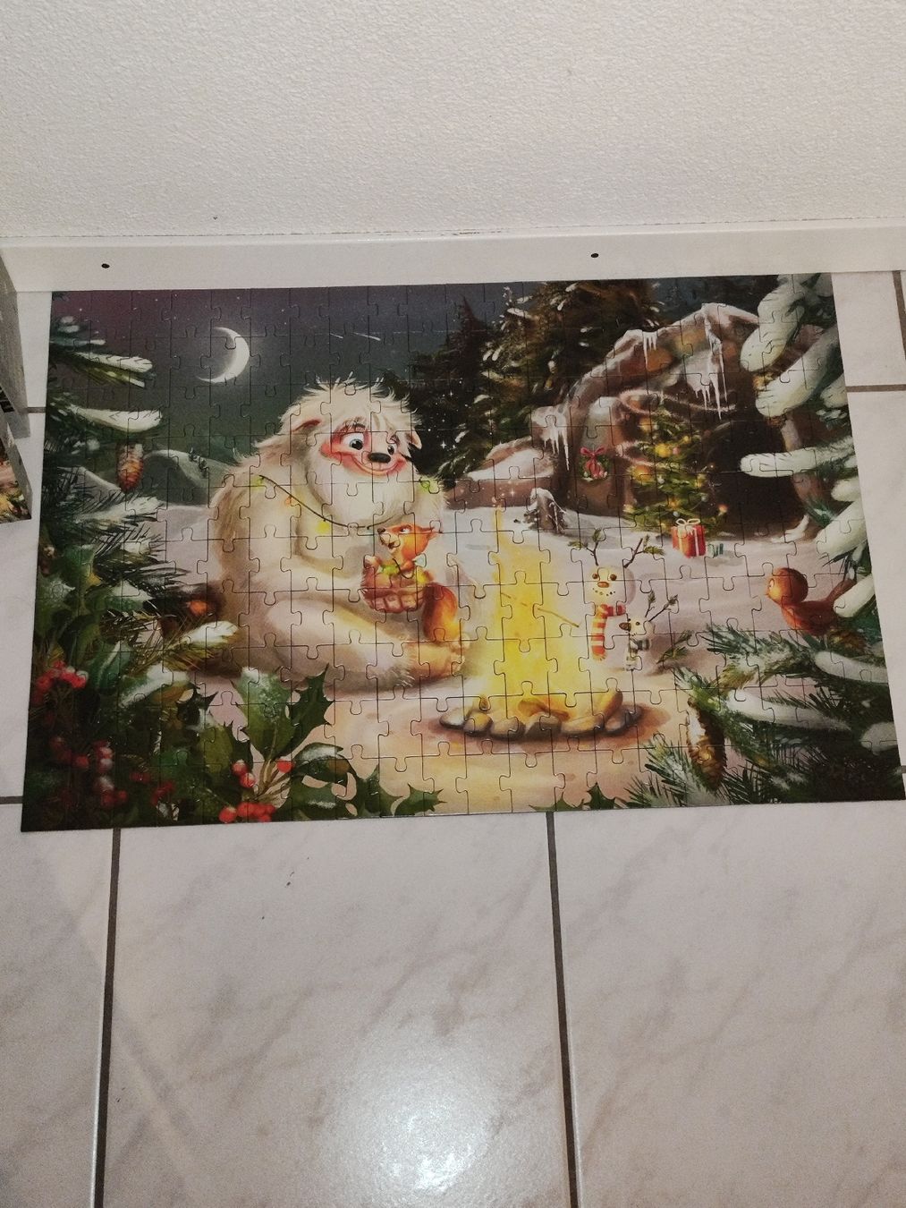 Puzzle: Snow Monster Puzzle 200 Teile – Usato da Schlatt TG venduto da Andis3 1