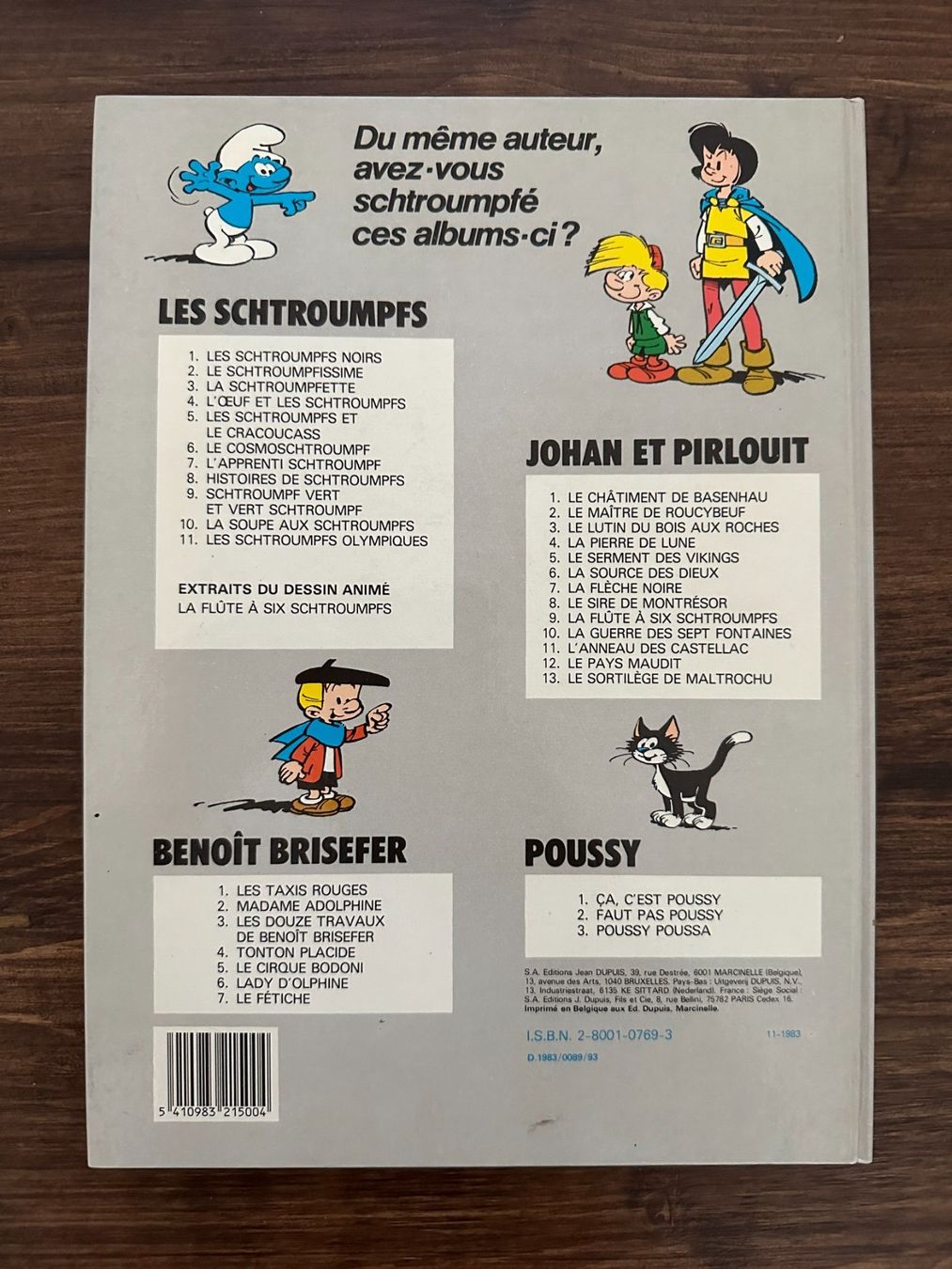 Fumetti: Le Schtroumpfs Olympiques (1983) – Usato da Genève venduto da rosebud635 1