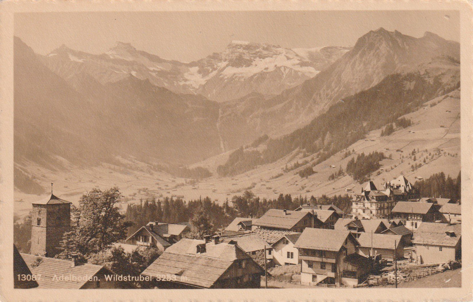 Ansichtskarten: Adelboden -  Ansichtskarte ungelaufen – Gebraucht aus uttwil von Koehlerfred