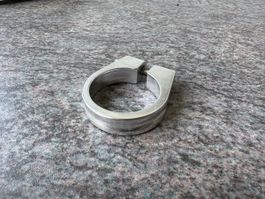 Collier de tige de selle de vélo alu 35mm neuf