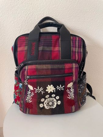 Desigual Rucksack mit Blumenmuster