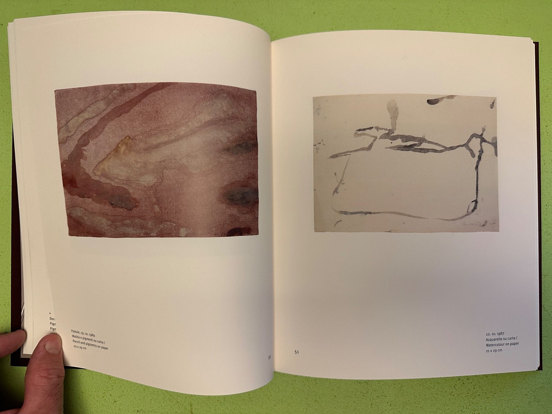 Libri: Jan Jedlicka, Bruno Corà: Pigmenti e disegni 2007 – Usato da Zürich venduto da allp 4