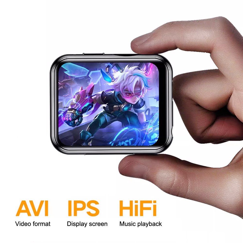 Tragbarer Mediaplayer: MP3-Musikplayer Bluetooth MP4 Touchscreen Lautsprecher kamer – Neu und originalverpackt aus Genève von Top-Trend 2