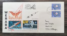 TR65 Enveloppe + Timbre Suisse 1970