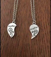 Mutter Tochter Halskette, Geschenk Muttertag 💕
