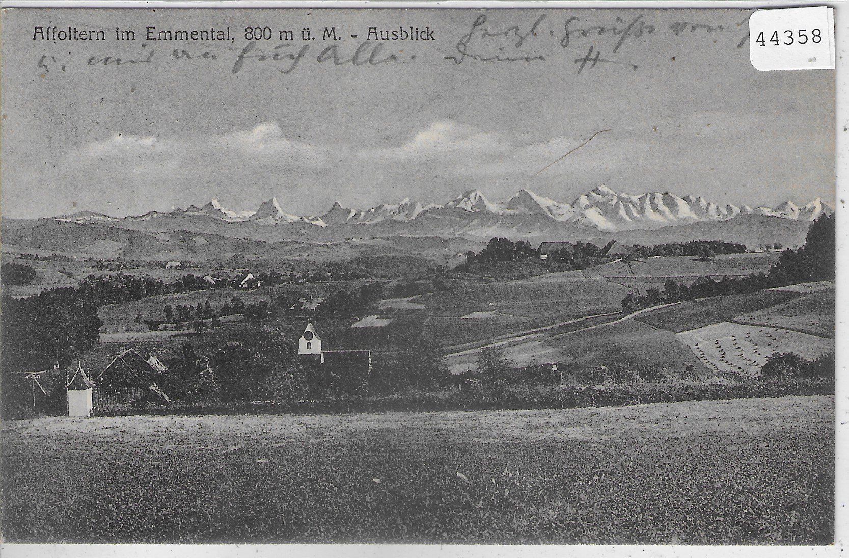 Cartes postales: Affoltern im Emmentak - Generalansicht mit Ausblick – D'occasion à Ettingen par Kartenplanet