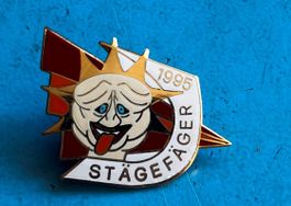 Fasnachts Pin Stägefäger Luzern 1995
