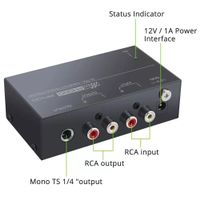 Phonograph Ultrakompakter Phono Plattenspieler Vorverstärker