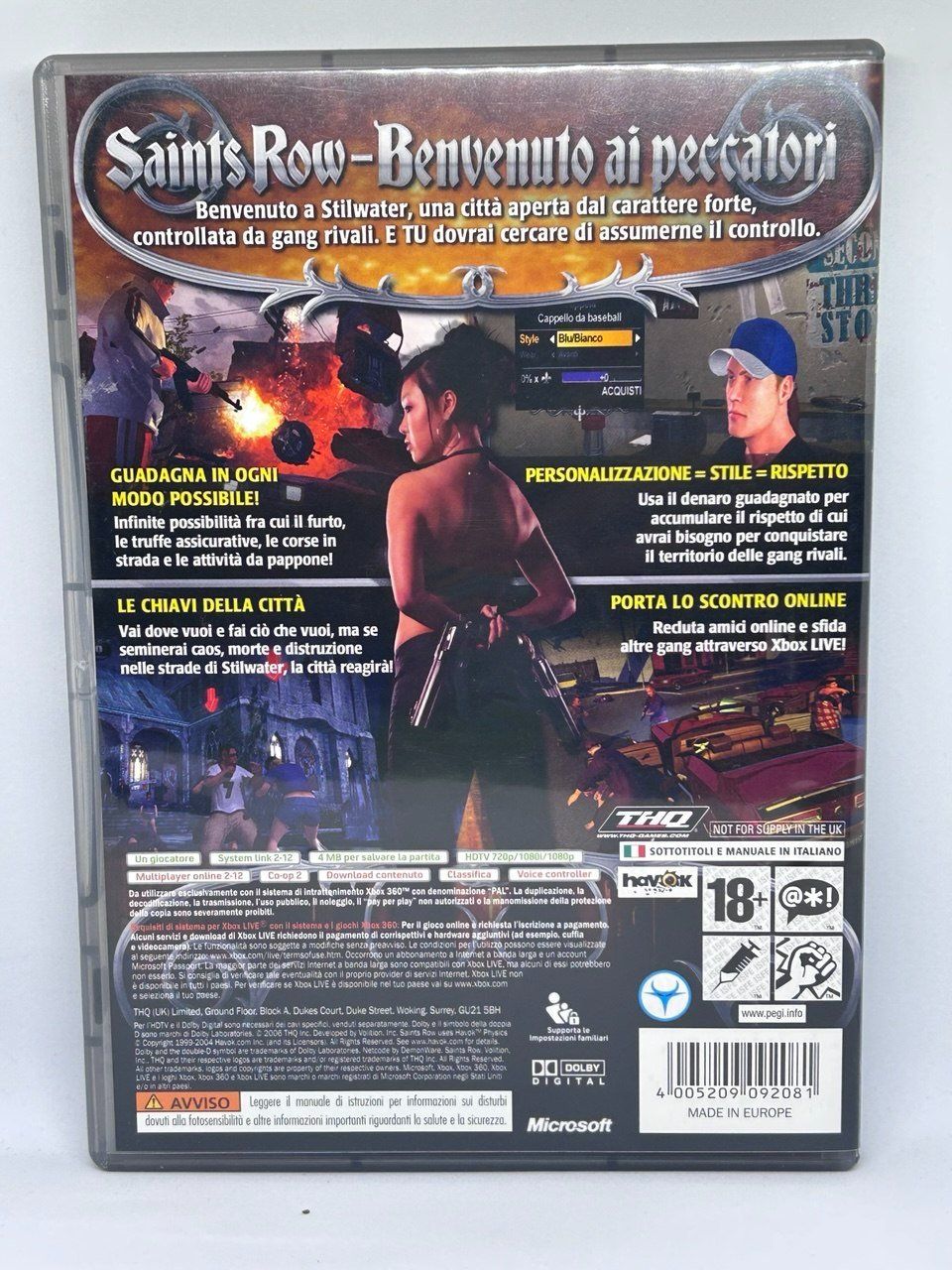 Microsoft Giochi: Saints Row per la console Xbox 360 – Usato da Giubiasco venduto da LorisVale 1