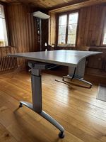 Bürotisch 140/90-80/76cm - Höhenverstellbar