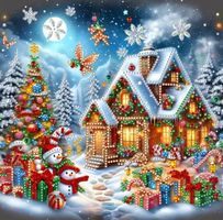 Diamond Painting Weihnachten 30x30 cm