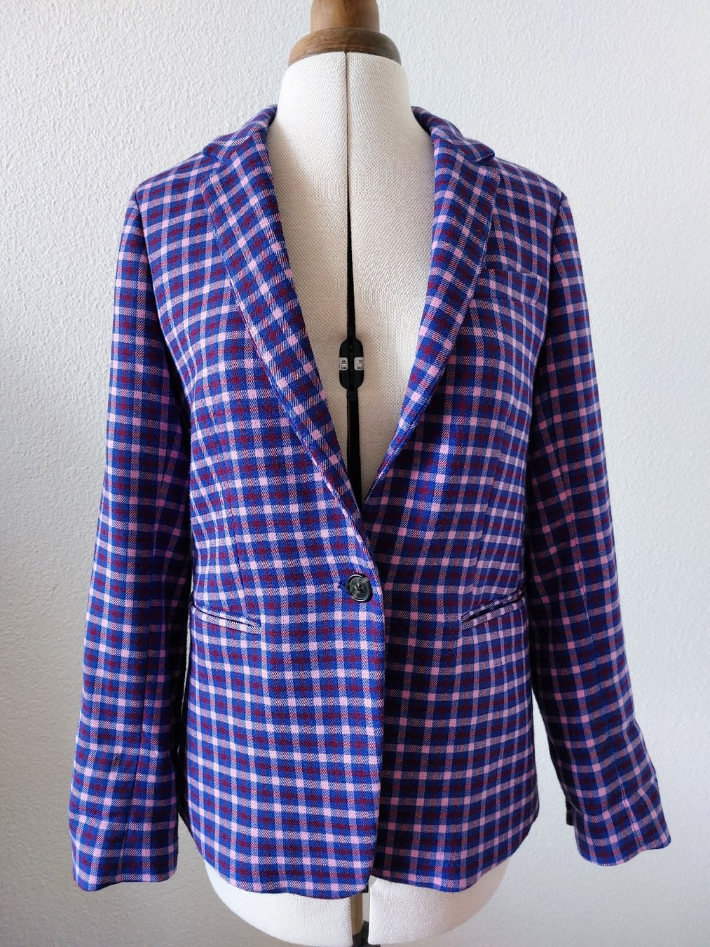 J.Crew Jacken: J.Crew Damen Blazer, Gr. 36/38, Kariert – Gebraucht aus Horgen von prinza