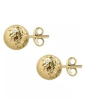 Damen-Ohrstecker 585er Gelbgold