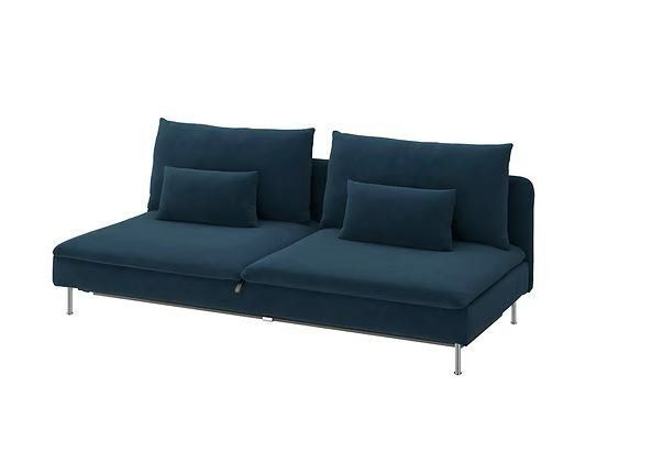 Tessuti: IKEA SÖDERHAMN Bezug 3er-Sitz-/Bettsofaelement Kelinge – Nuovo (secondo la descrizione) da Dübendorf venduto da Aber_trotzdem