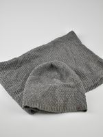 Marc O'Polo Set, Schal und Mütze, grau
