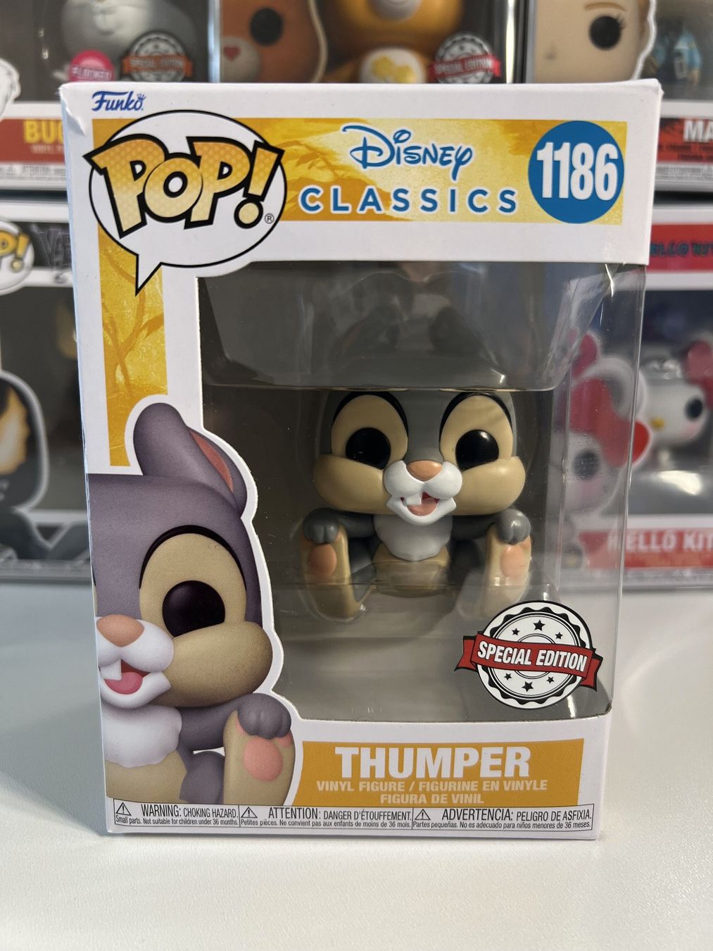 Funko Figuren: Funko POP! Disney Classics Bambi Thumper Edition Limitée – Neu und originalverpackt aus Le Mouret von perfectbijou