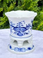 Meissen Porzellan Zwiebelmuster Vase auf Füssen 1. Wahl