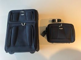 Delsey Gepäck Set: Trolley und Business Travel Bag