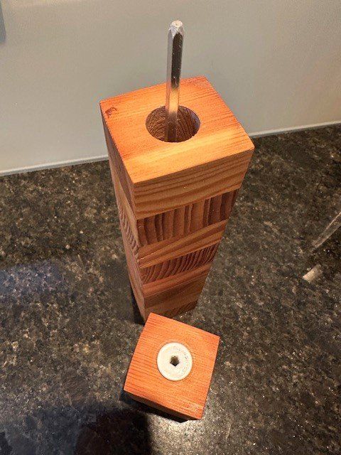 Küchengeräte: eCKiGe HoLz PfeFFermühLe – Gebraucht aus Winkel von zeho 5