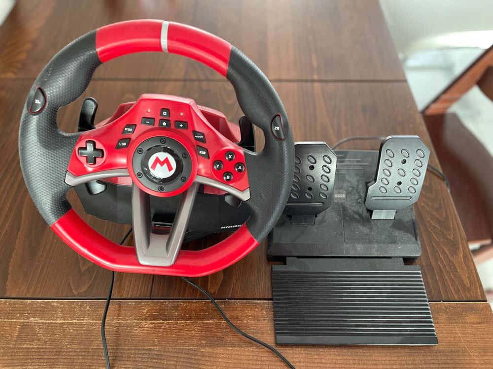 Nintendo Switch Racing Wheel Mario Kart (Neu (gemäss Beschreibung)) in ...