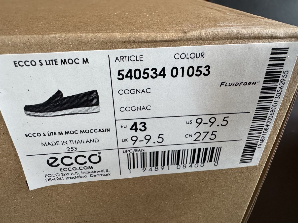 Scarpe da uomo: Ecco S Lite Moc Mokassins NEU – Nuovo (secondo la descrizione) da St. Stephan venduto da riverjuren 3