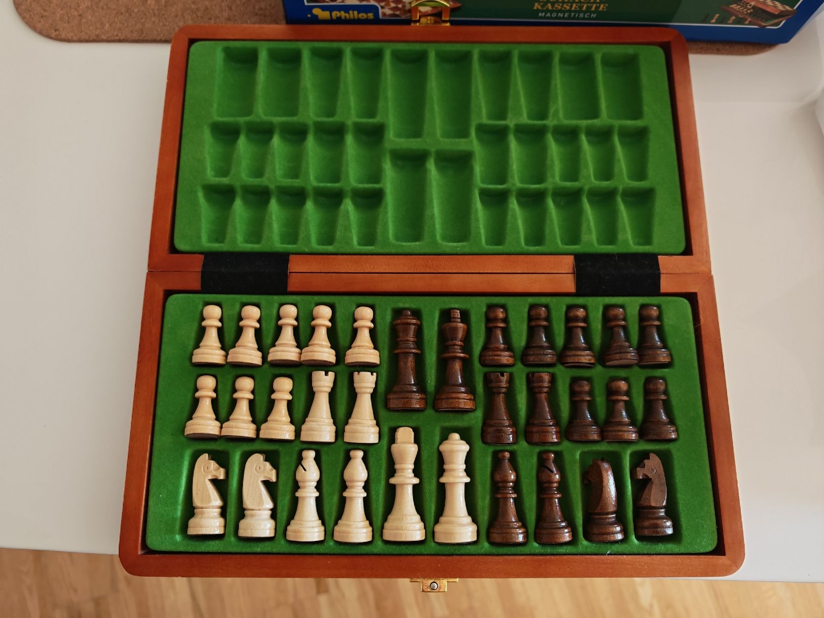 Giochi:  Schachkassette de Luxe magnetisch PHILOS – Nuovo e nell'imballaggio originale da Solothurn venduto da Qlex 3