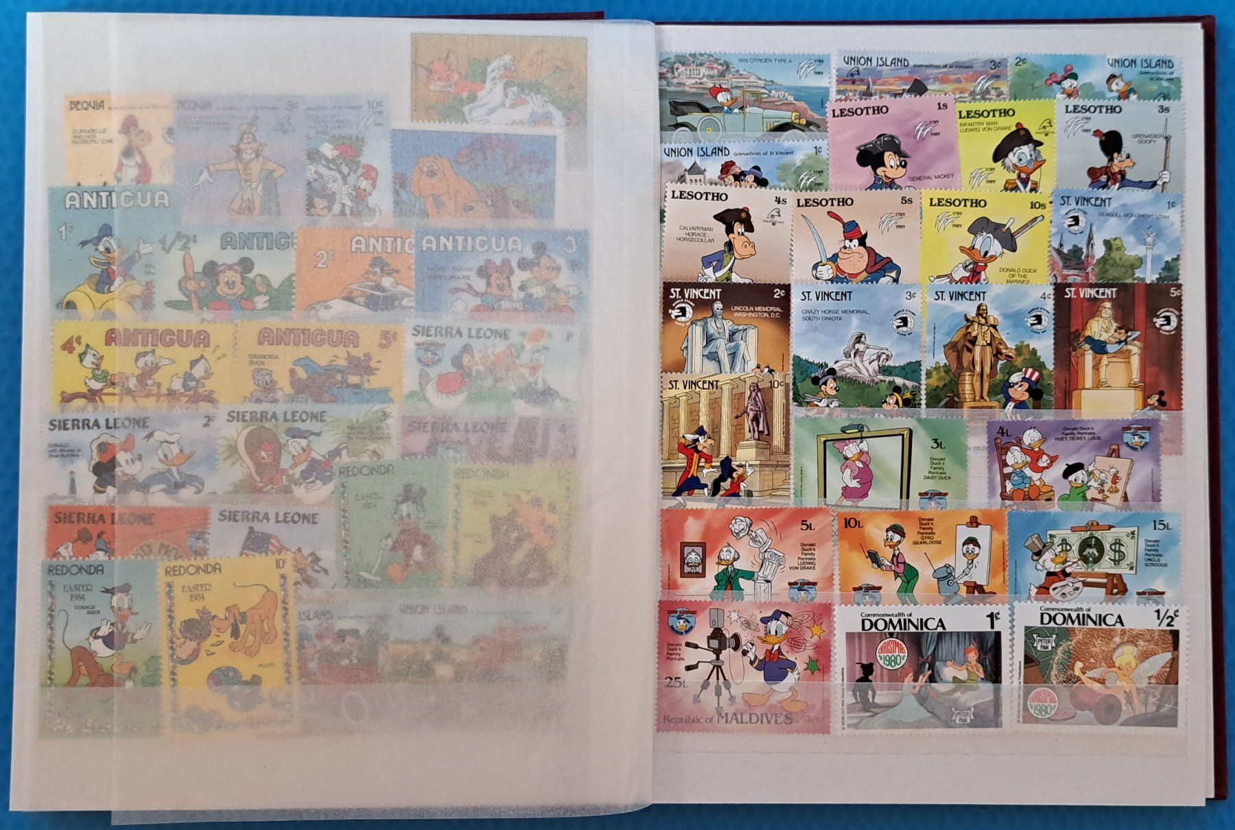 Album: Briefmarken Disney / Comics – Usato da Tenniken venduto da mik_6mxg 6