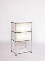 USM Haller Regal, weiss, Ausstellungsmodel