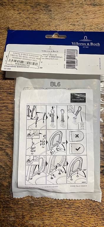WC: Villeroy & Boch set tavoletta WC – Usato da Muralto venduto da proderoby 2