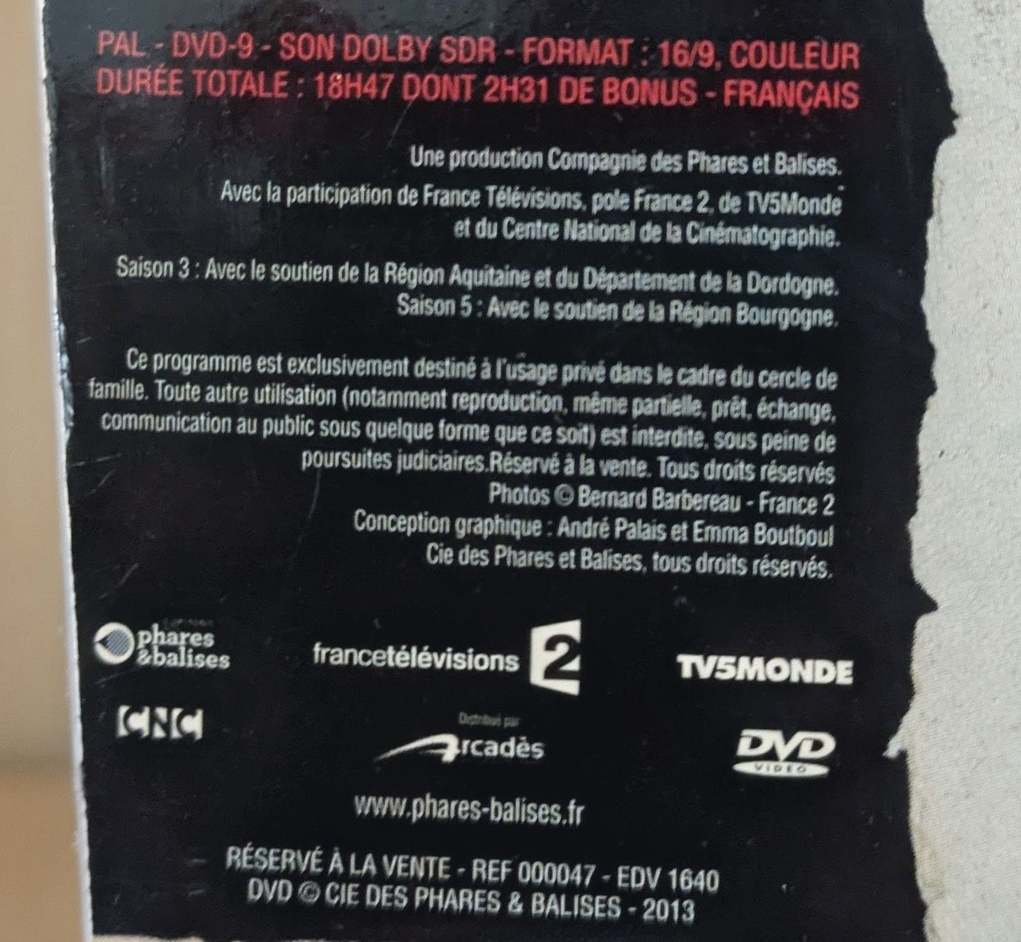 Tutti i DVDs: Nicolas Le Floch Intégrale Saisons 1-5 DVD Box Set – Usato da Wettingen venduto da ut5430 2