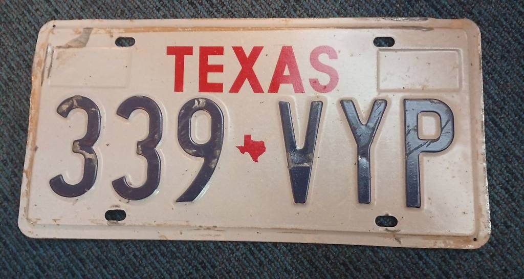 Ecriteaux: Texas Kontrollschild USA gebraucht – D'occasion à Zollikofen par ron3052