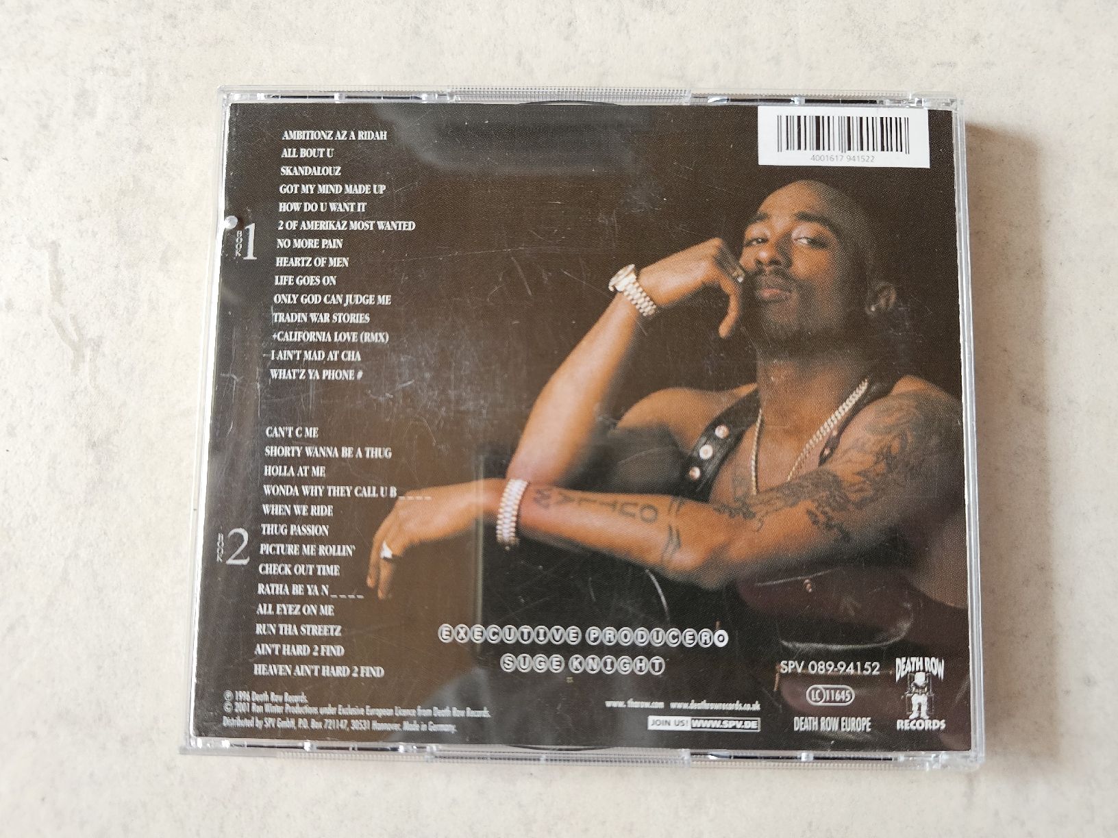 CD: 2Pac  -  All Eyez On Me  /  2 CD's – Usato da Schneisingen venduto da backstore24 1
